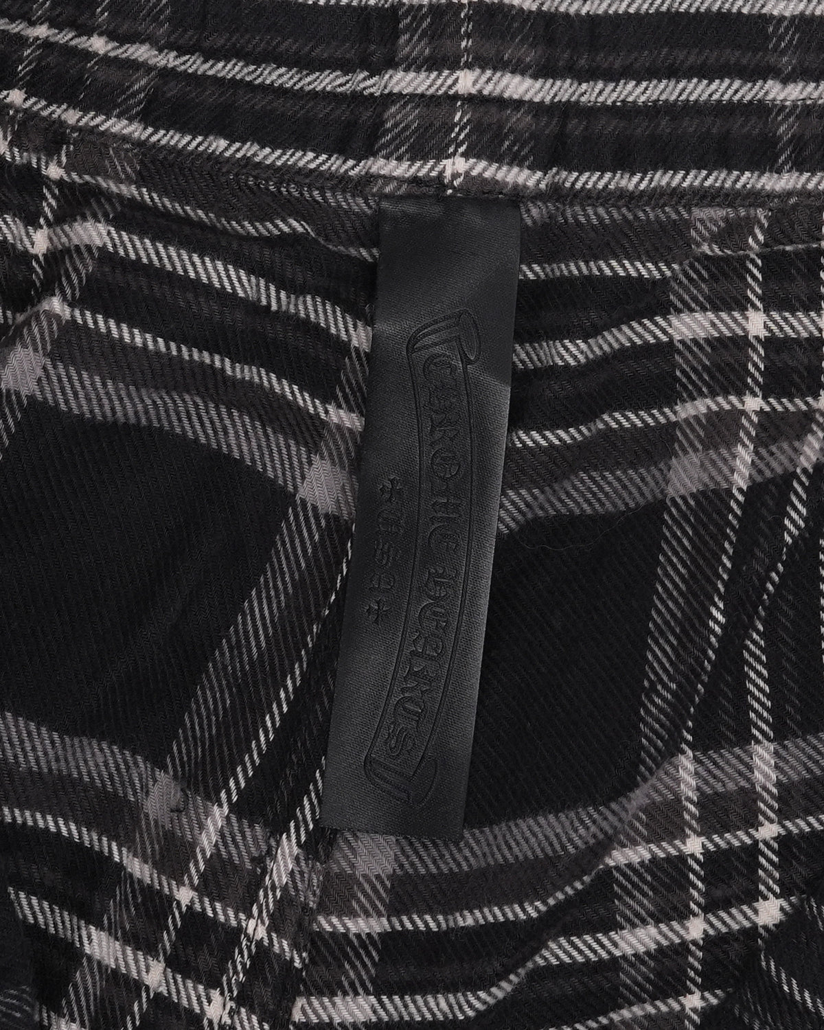 After School Cross Patch Flannel Pants