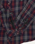 Cross Patch Vine Button Flannel Shirt