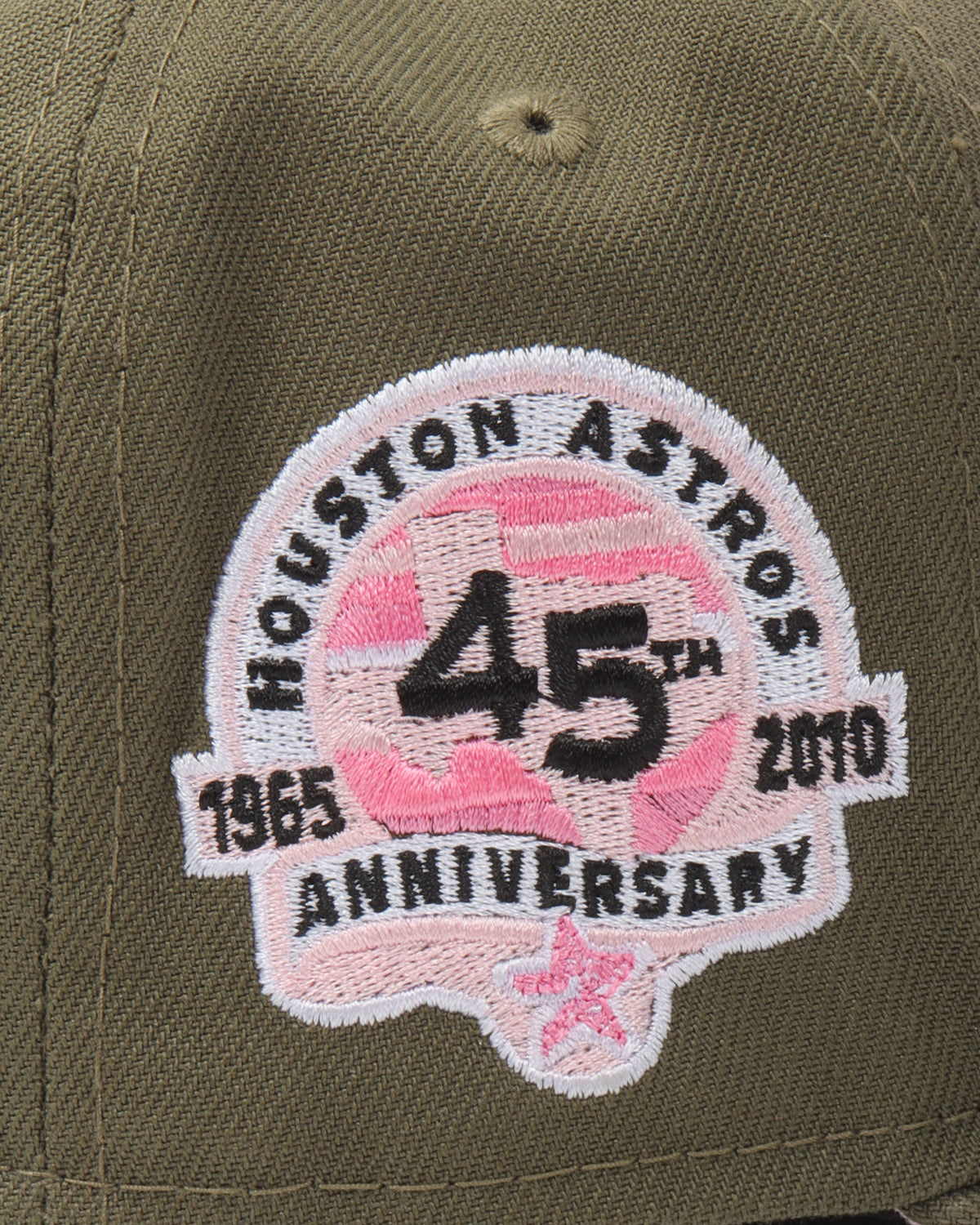 Houston Astros G Patch New Era Fitted Hat