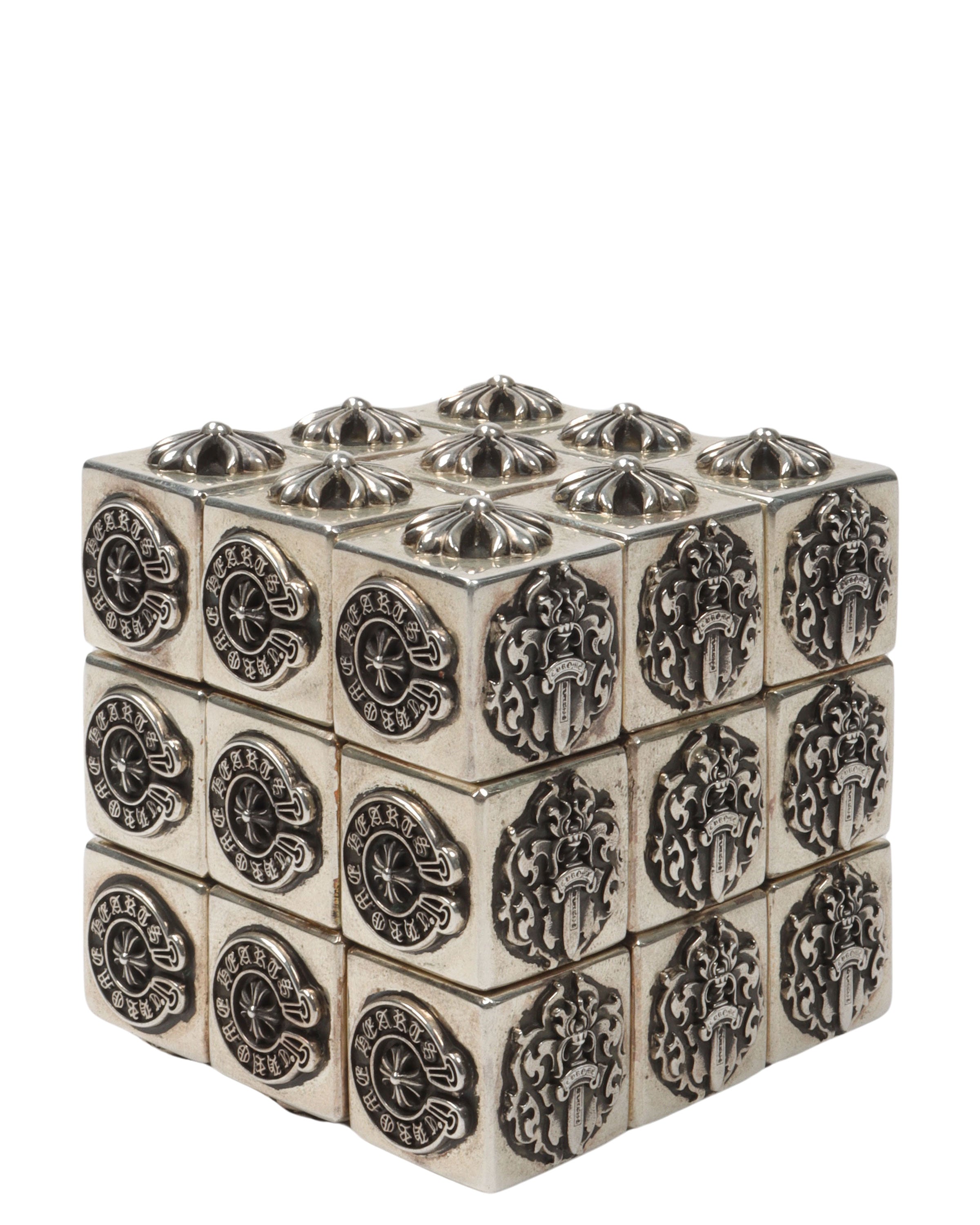 Silver Rubik's Cube