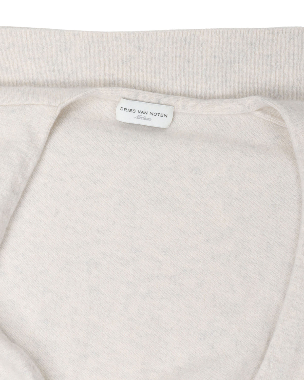 Deep Neck Cashmere Sweater Vest