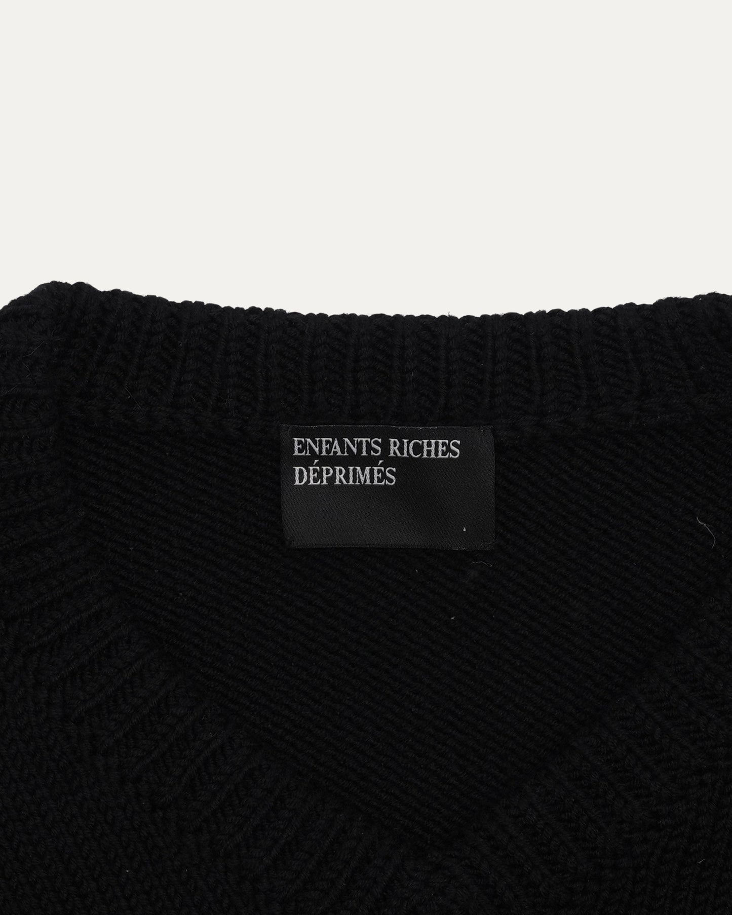 Asymmetrical V-Neck Sweater