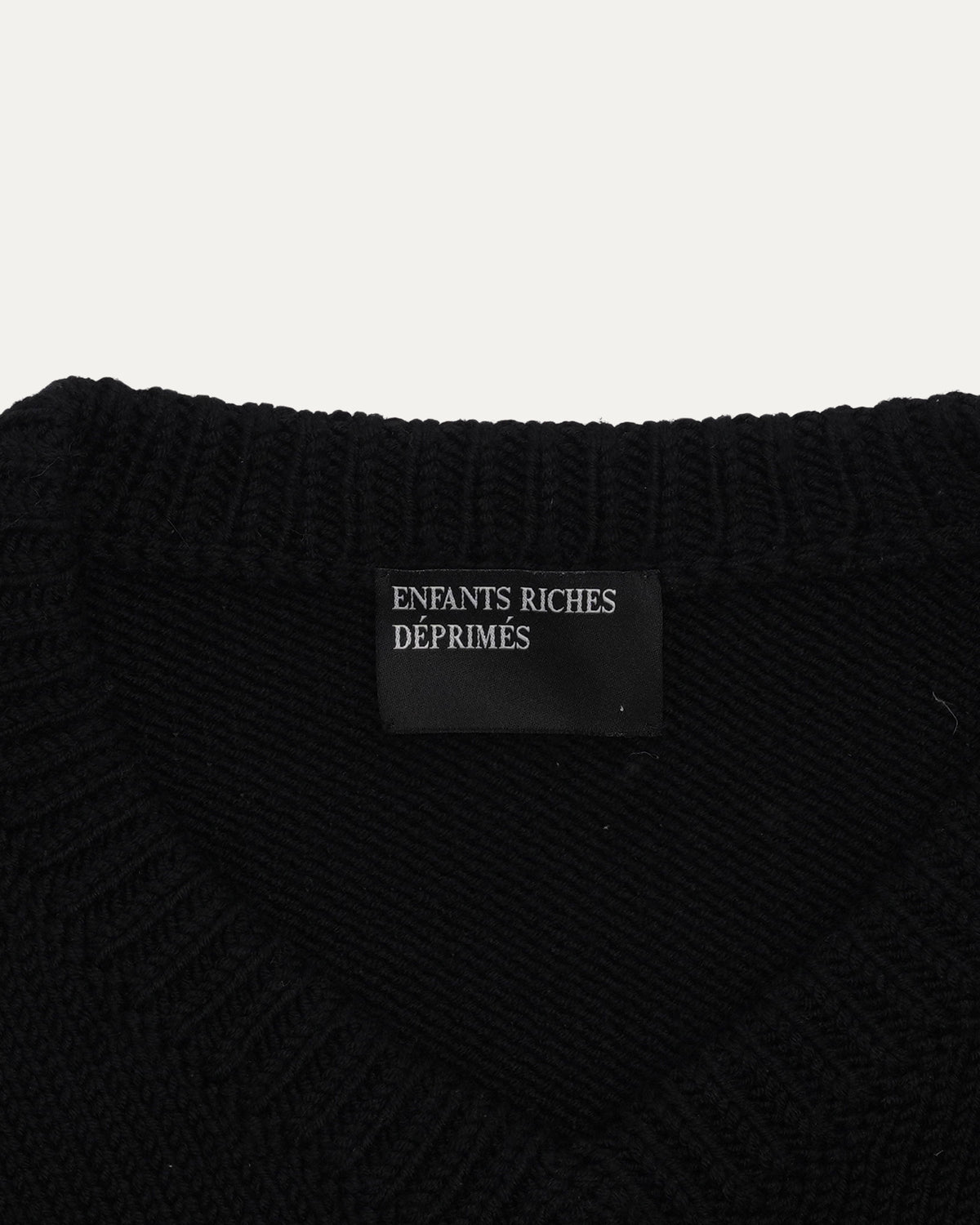 Asymmetrical V-Neck Sweater