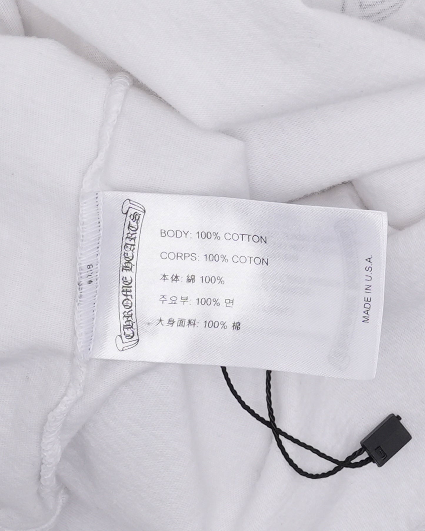 Neck Logo Long Sleeve T-Shirt