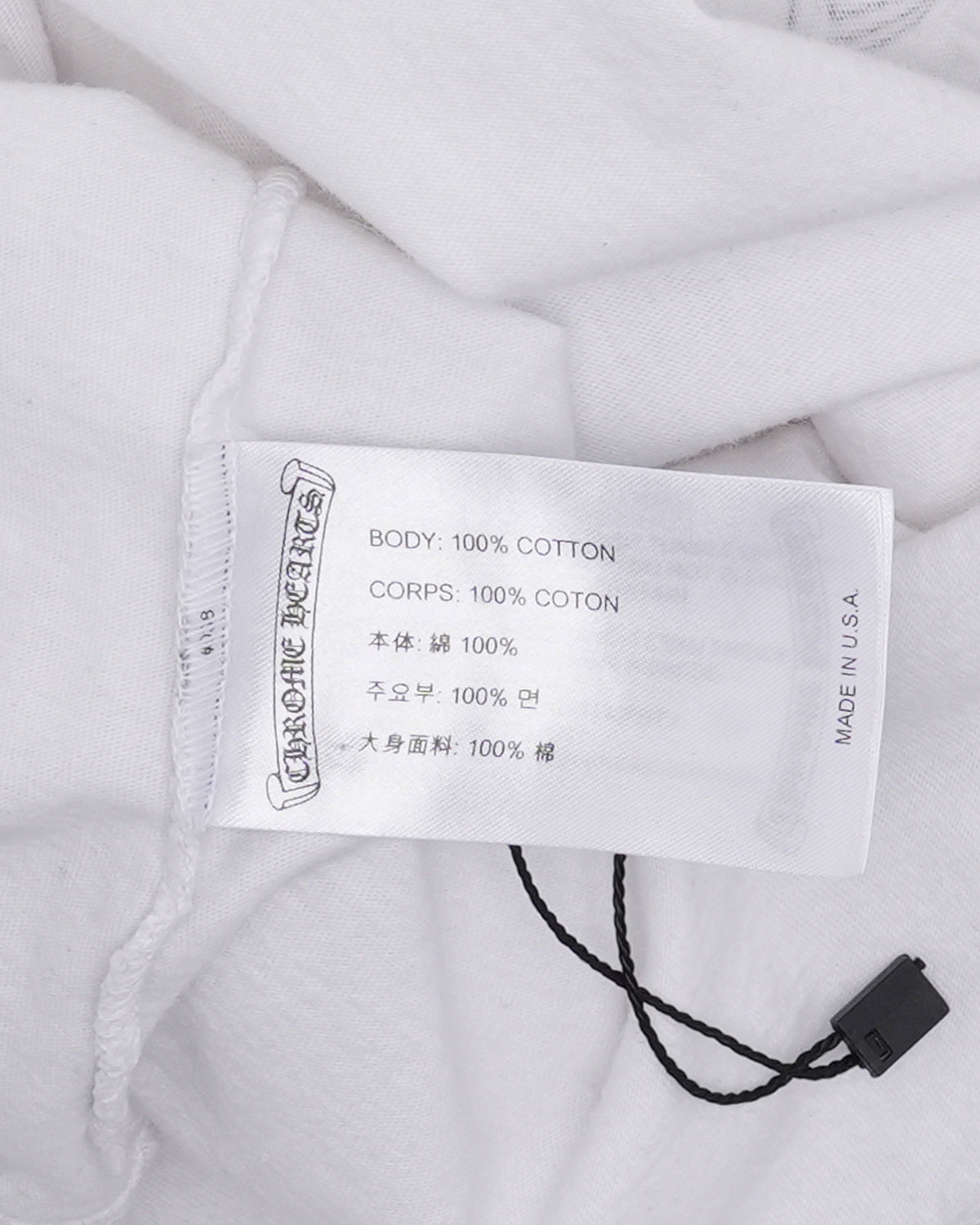 Neck Logo Long Sleeve T-Shirt