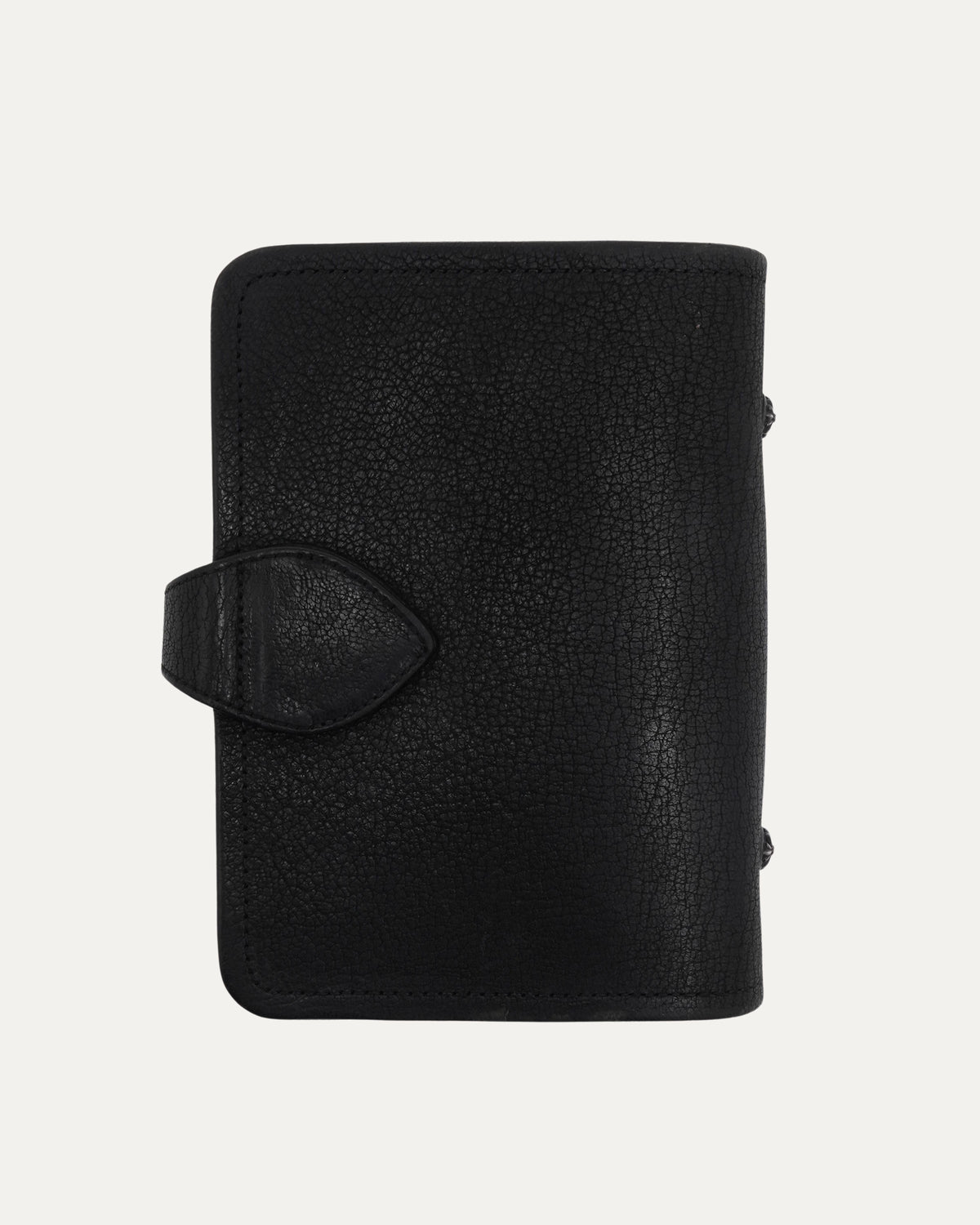 Cross Patch Leather Binder