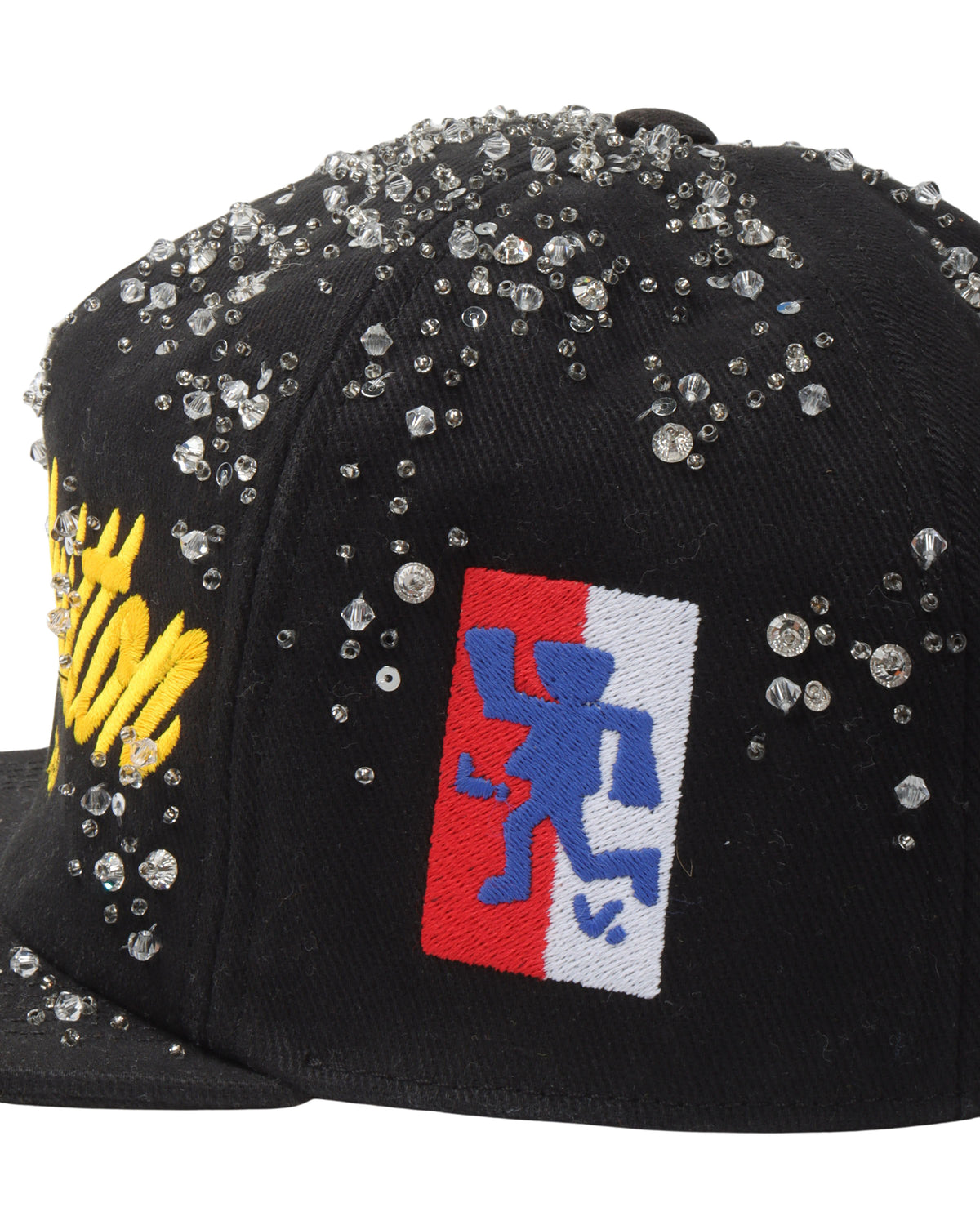 Script Crystals Cap