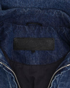 Cross Patch Turbo Diesel Zip Up Denim Jacket