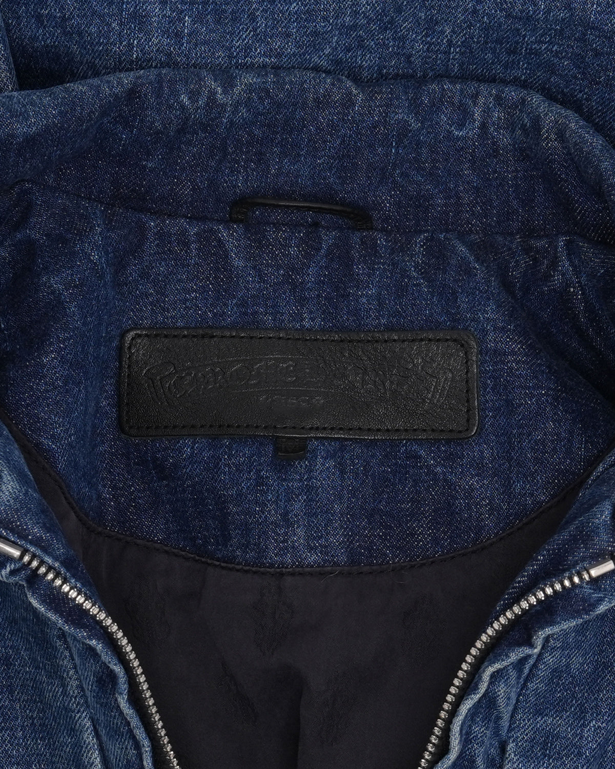 Cross Patch Turbo Diesel Zip Up Denim Jacket
