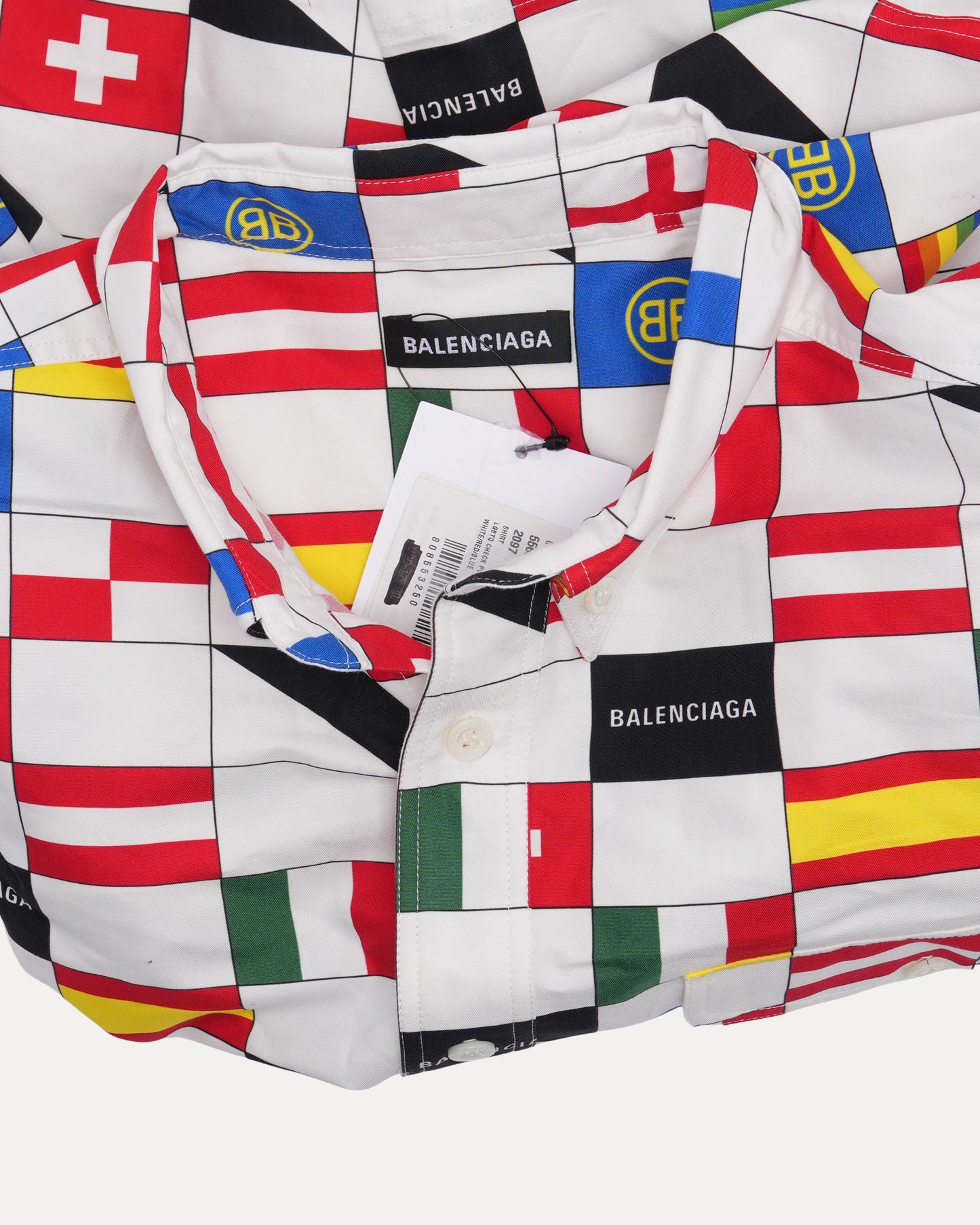 National Flags Oversized Shirt