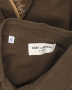 Raw Hem Western Shirt