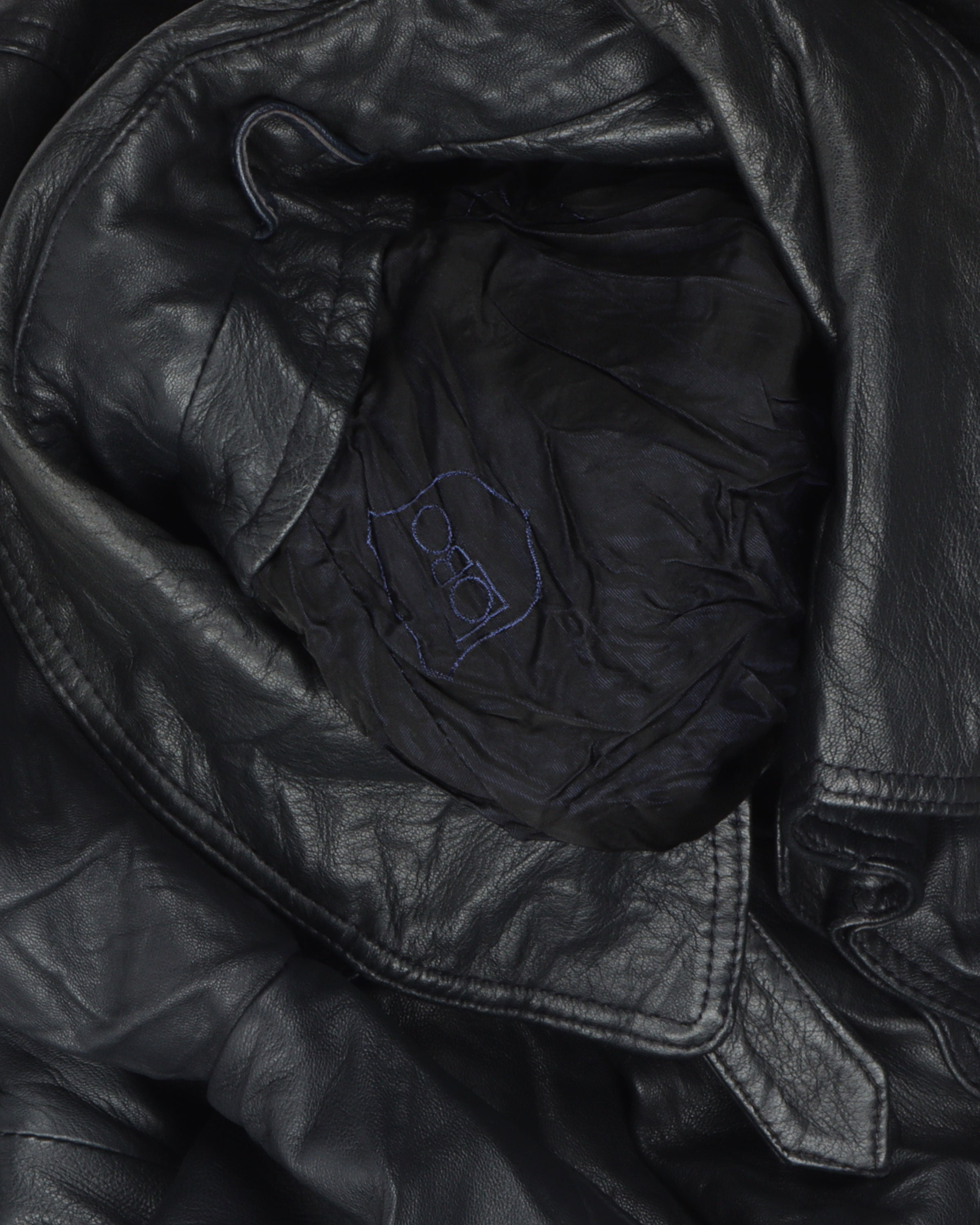 Leder Atelier Belted Leather Trench Coat