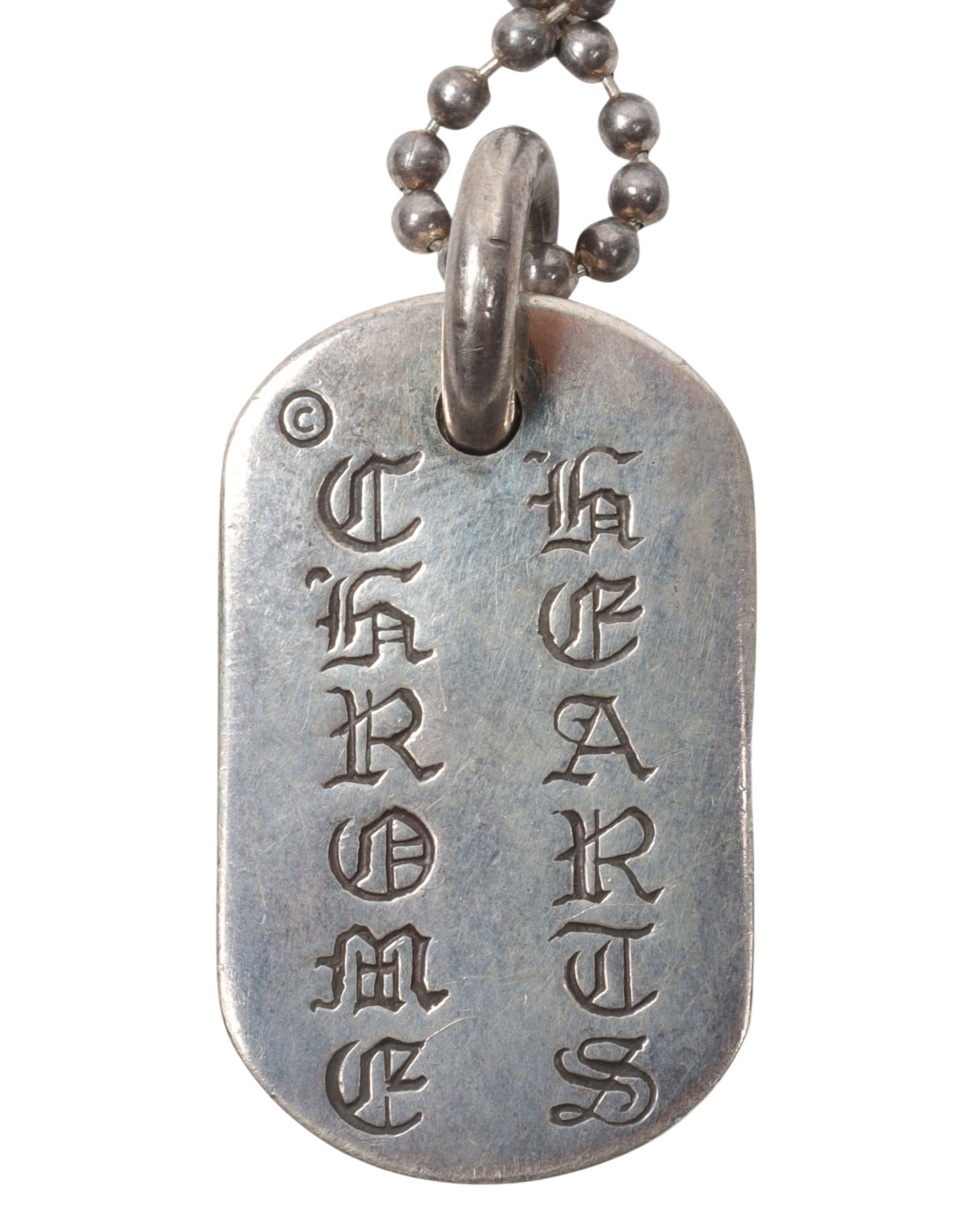 Multicross Mini Dog Tag Pendant w/ Chain