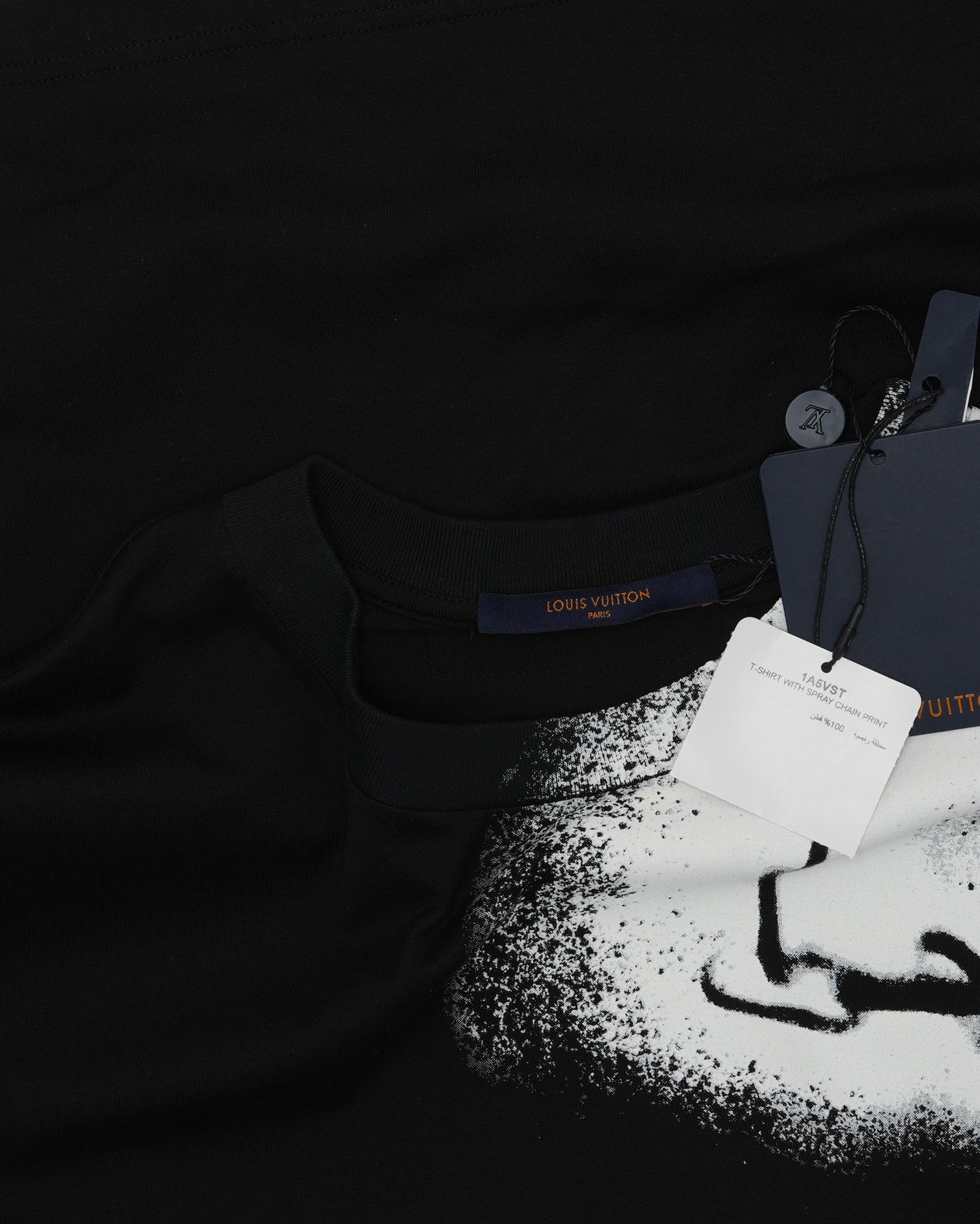Spray Chain Print T-Shirt