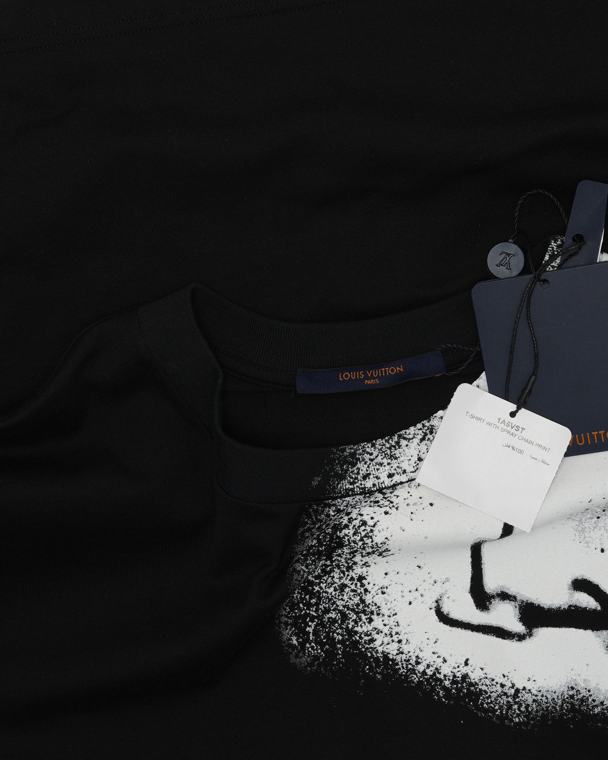 Spray Chain Print T-Shirt