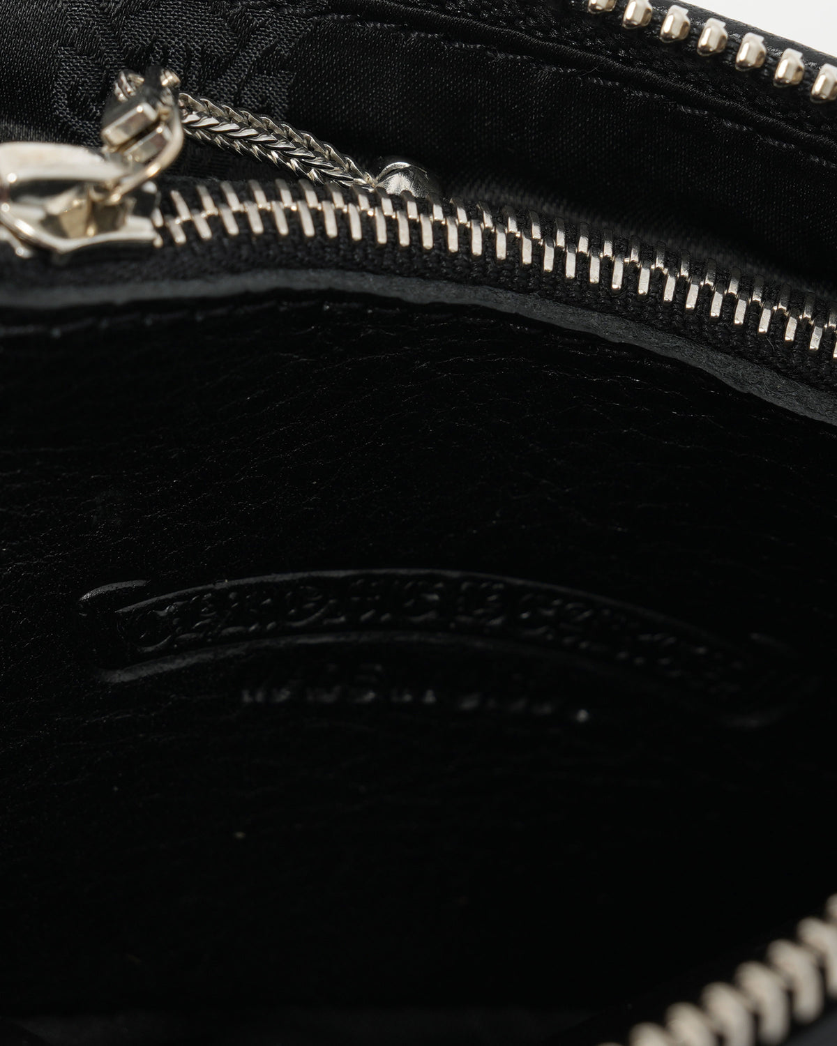 Cross Patch Zip Wallet
