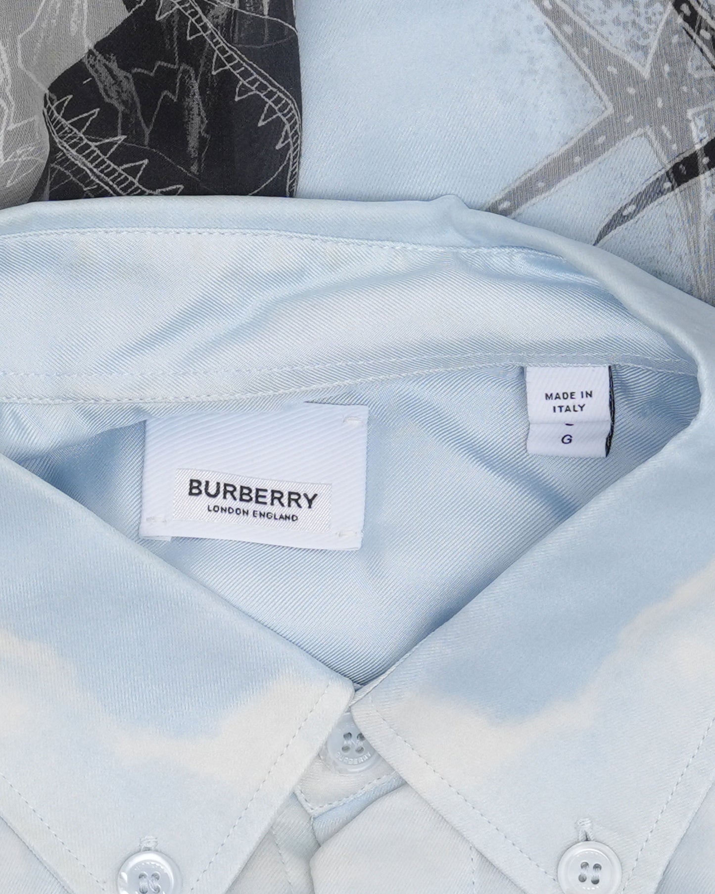 Layered Silk Short Sleeve Shirt