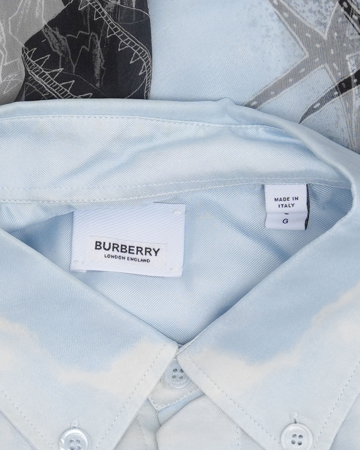 Layered Silk Short Sleeve Shirt