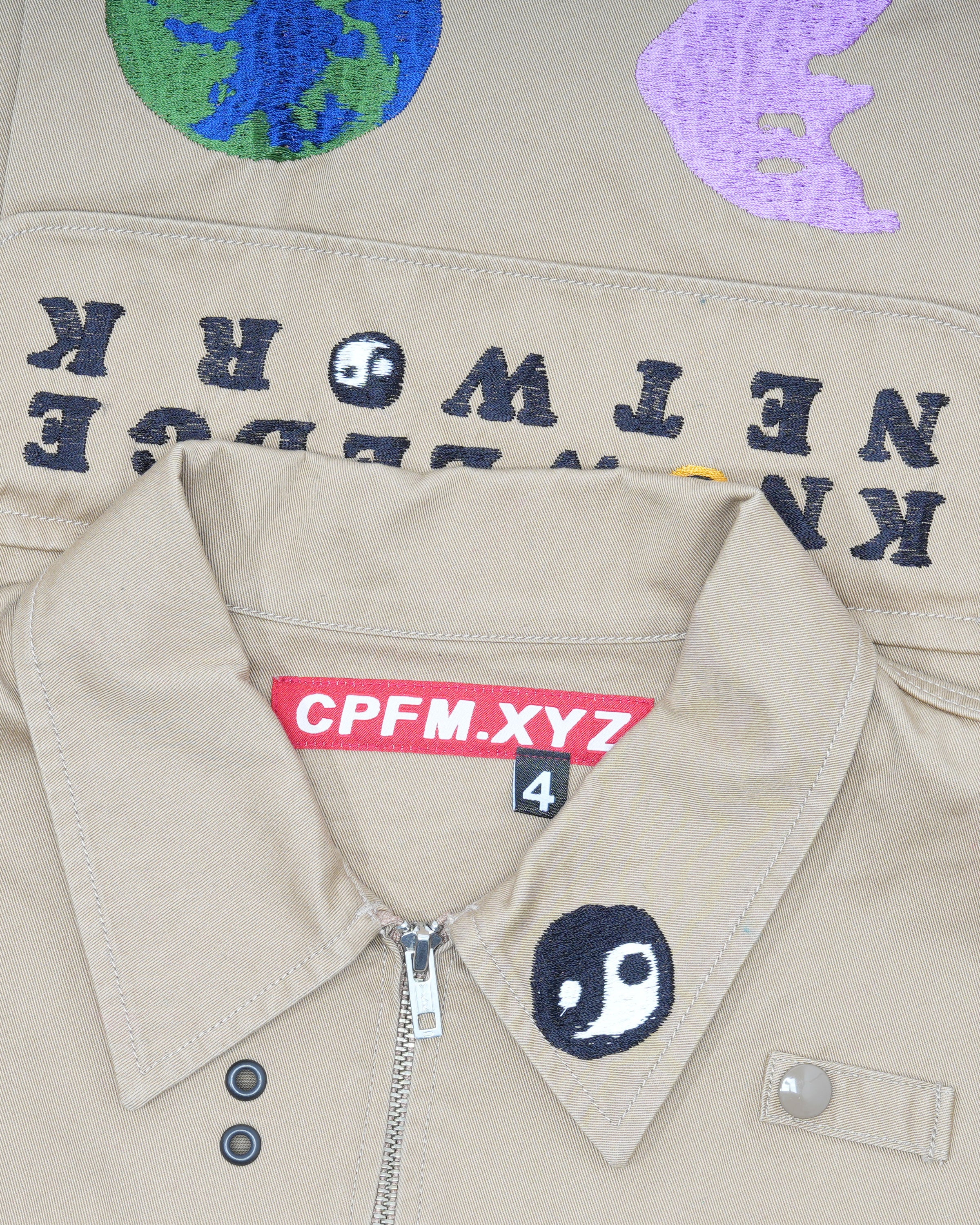 Embroidered Knowledge Jacket