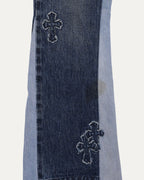 Gallery Dept. Denim Cross Patch Flared Jeans