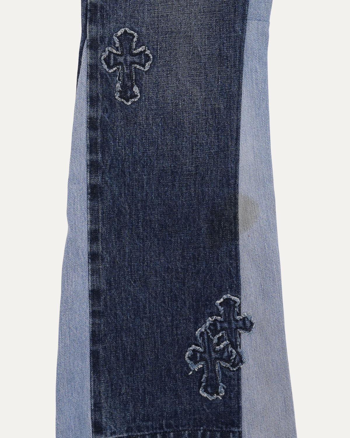 Gallery Dept. Denim Cross Patch Flared Jeans