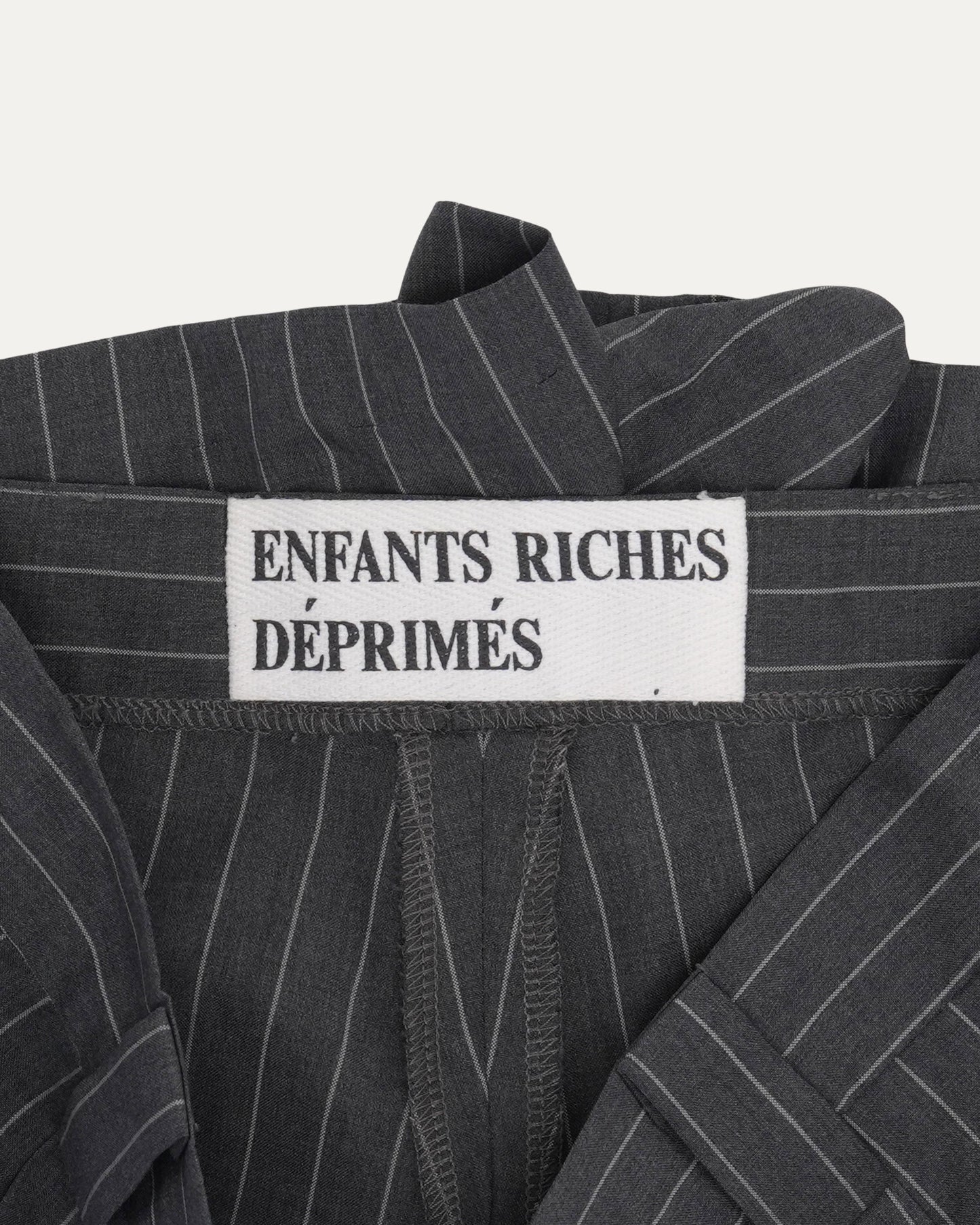 Pinstripe Tailored Shorts