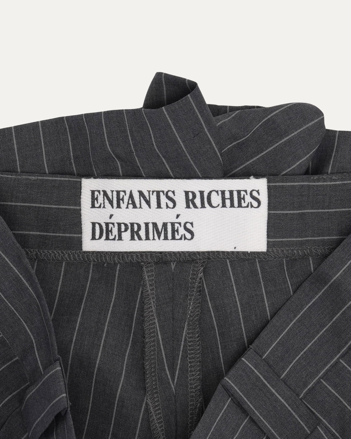 Pinstripe Tailored Shorts