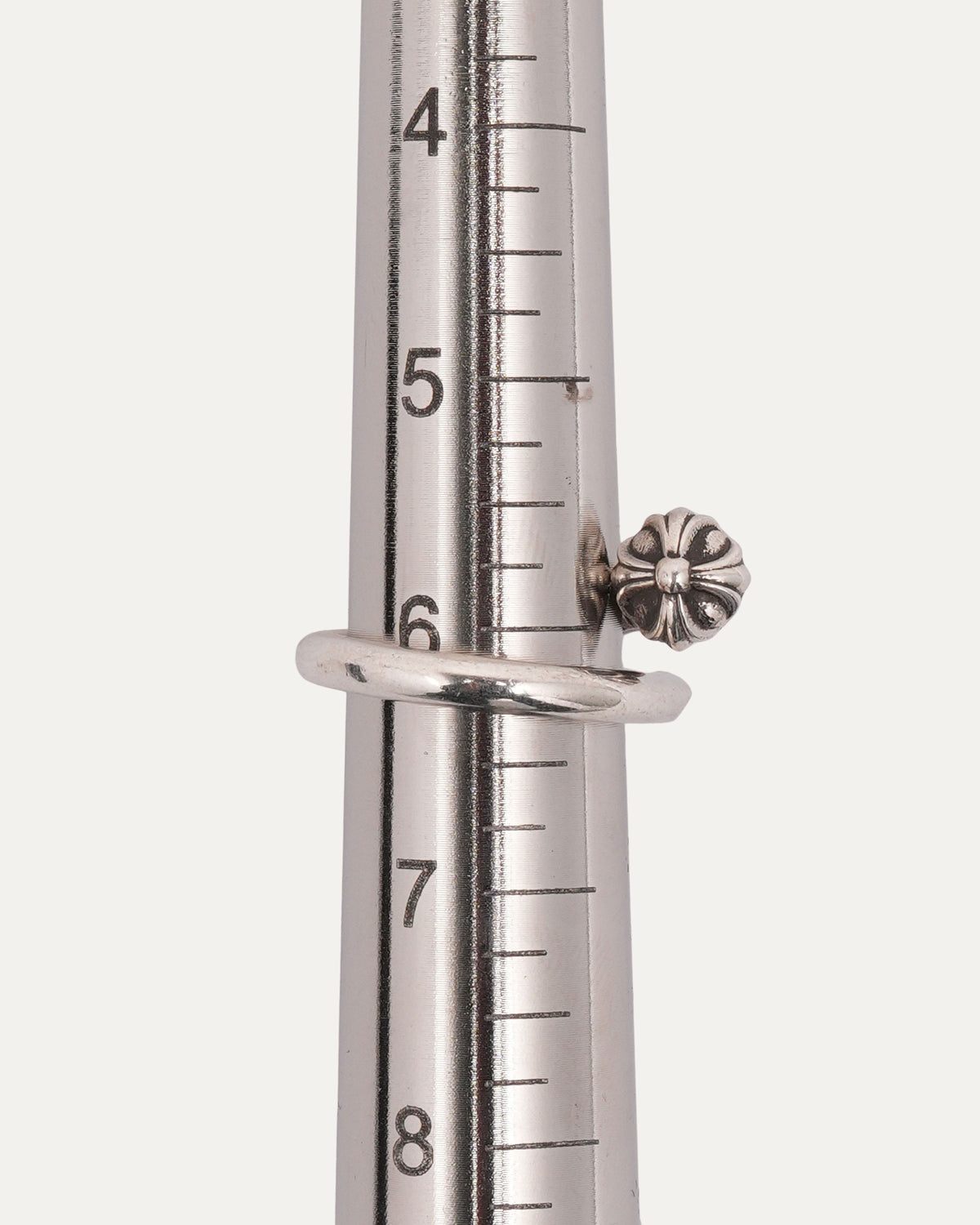 Cross Ball Nail Ring
