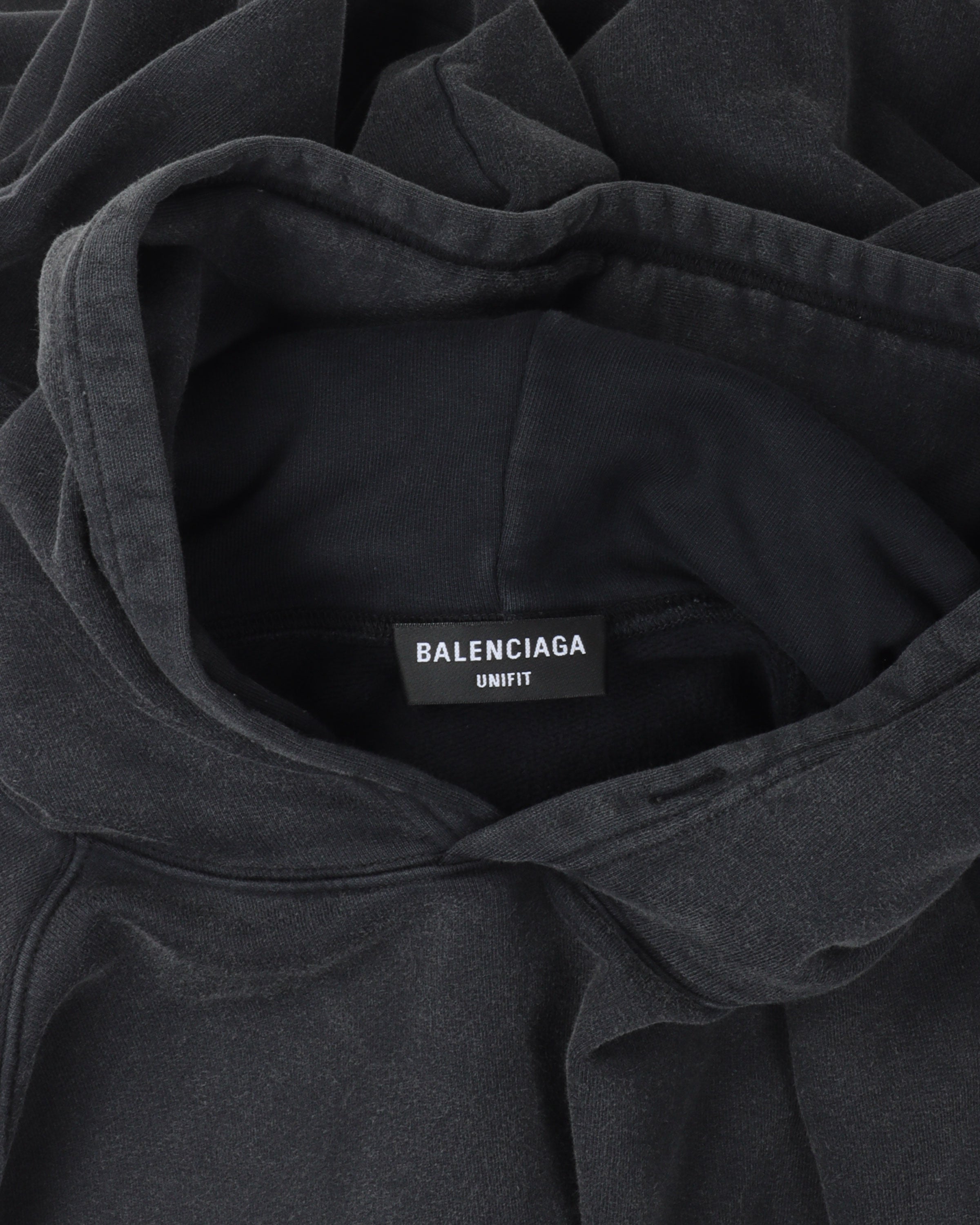 Strikethrough Logo Hoodie