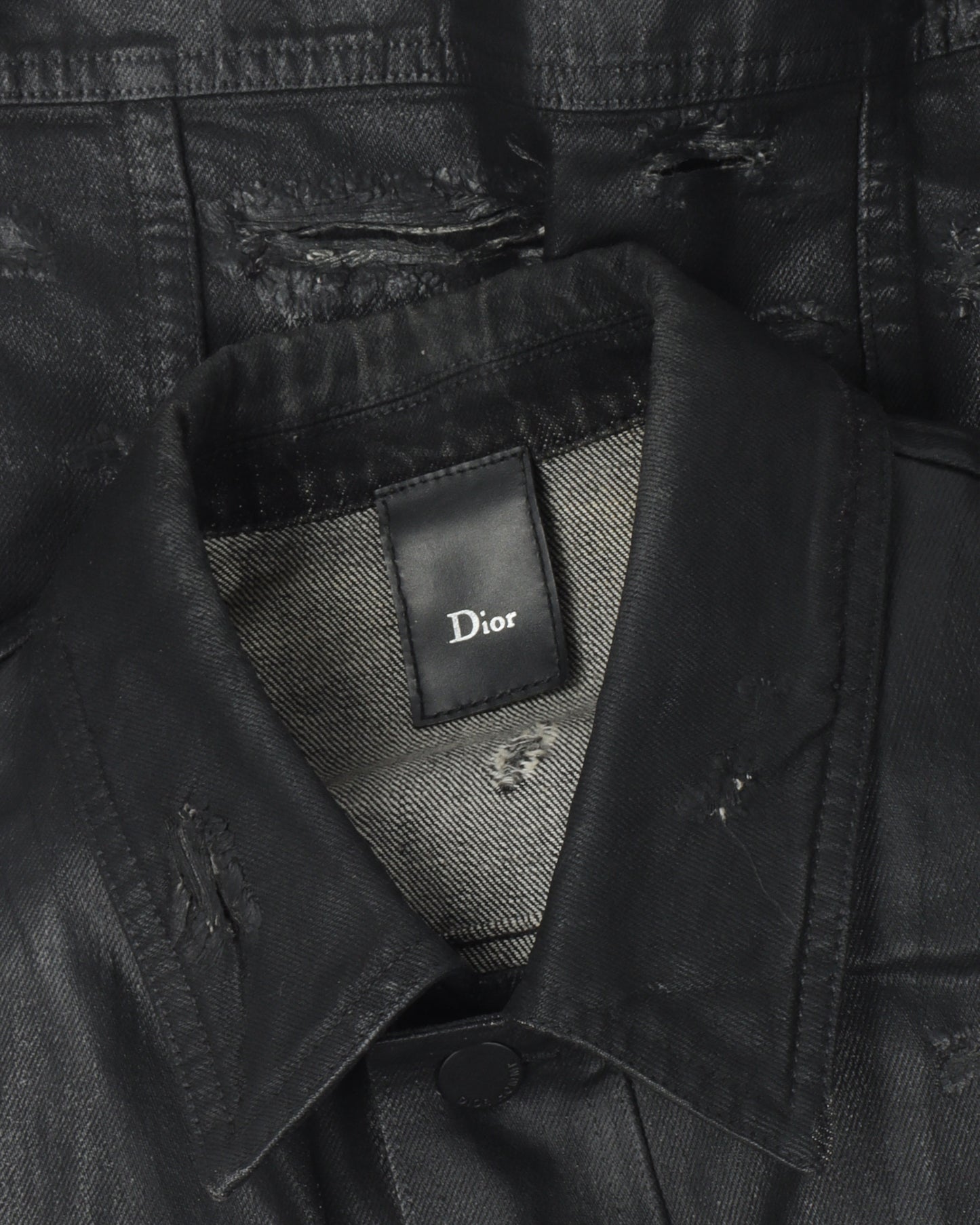 SS04 Waxed Denim Vest