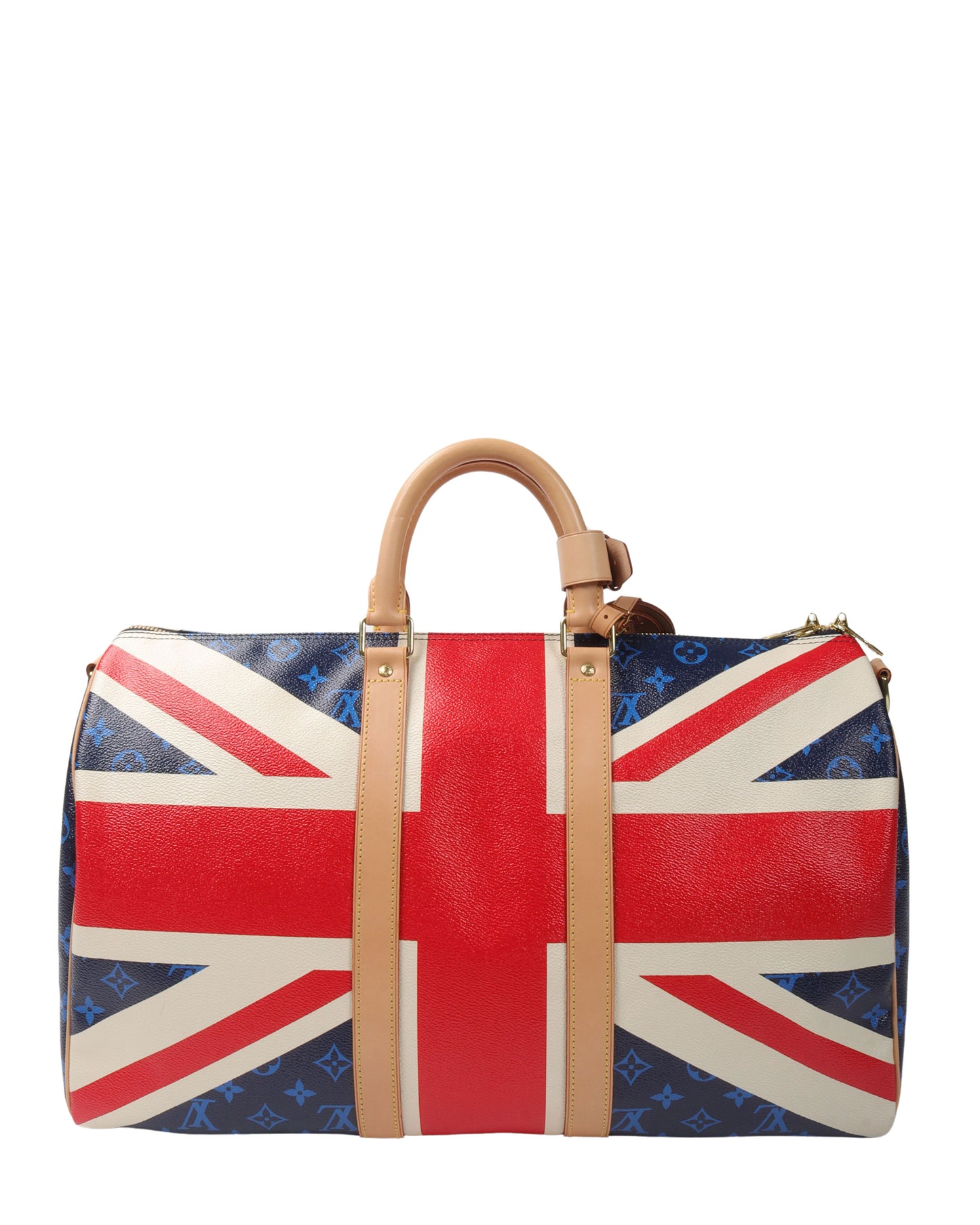 Monogram Union Jack Keepall Bandouliere Bag (20 Made)