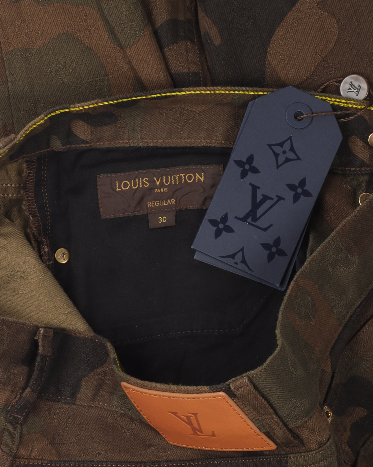 Supreme Jacquard Camouflage Monogram Jeans