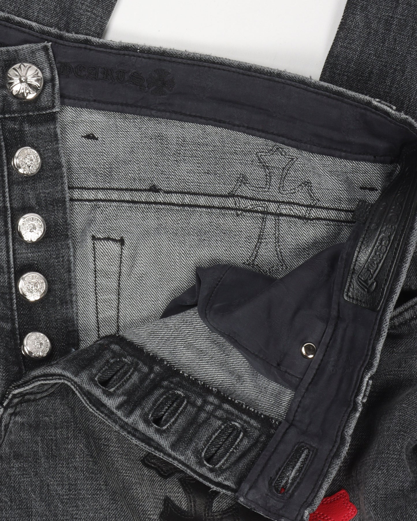 Multi-Cross Fade Jeans