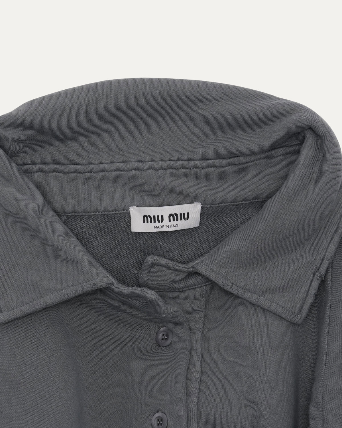 Collared Sweatshirt