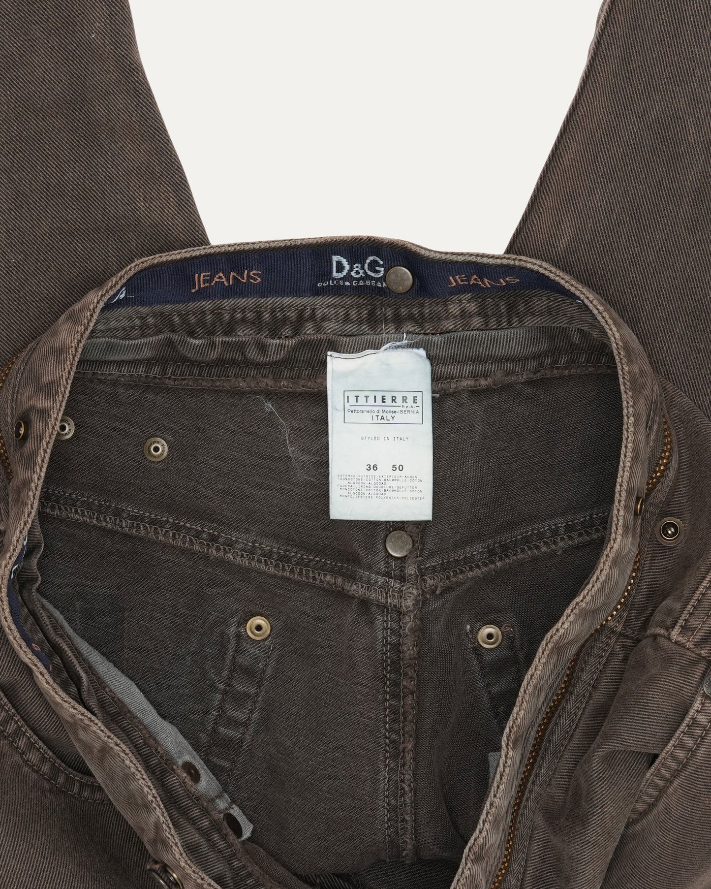 AW04 Zip Off Waist Jeans