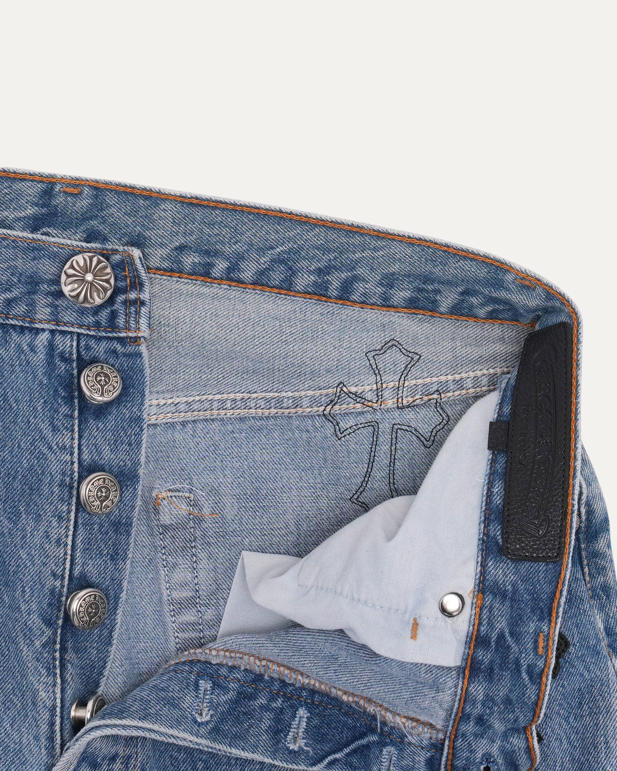 Levi's 501 Cross Patch Jeans