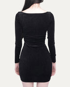 Folies Velour Dress