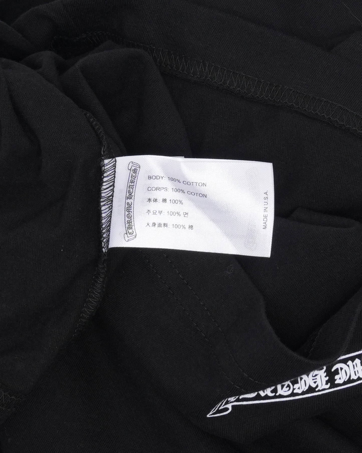 Neck Logo Long Sleeve T-Shirt