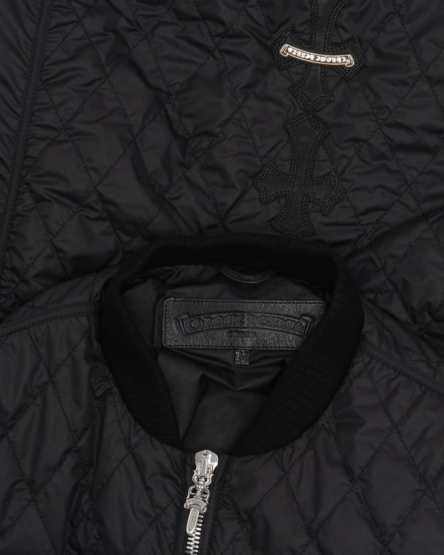 Cross Patch Quilted Vest