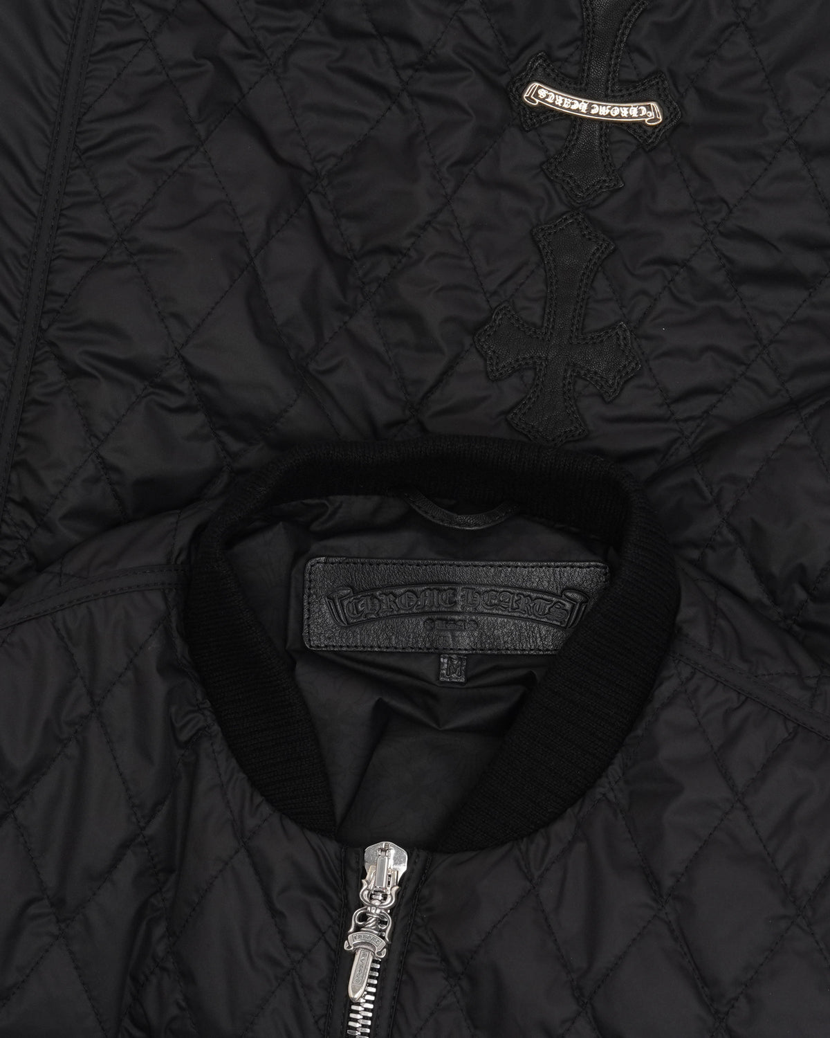 Cross Patch Quilted Vest