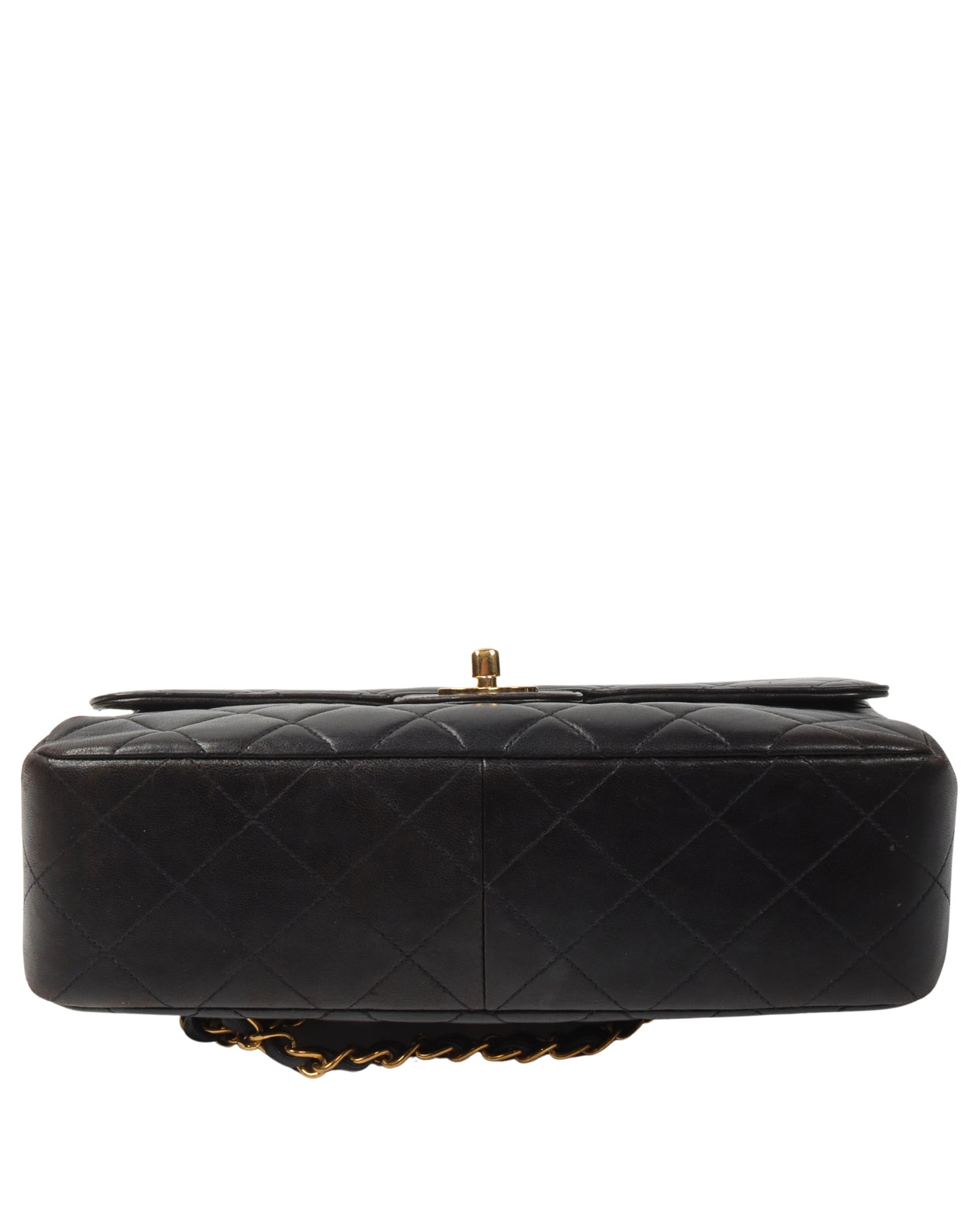 Quilted Lambskin Double Sided Classic Flap Bag Medium