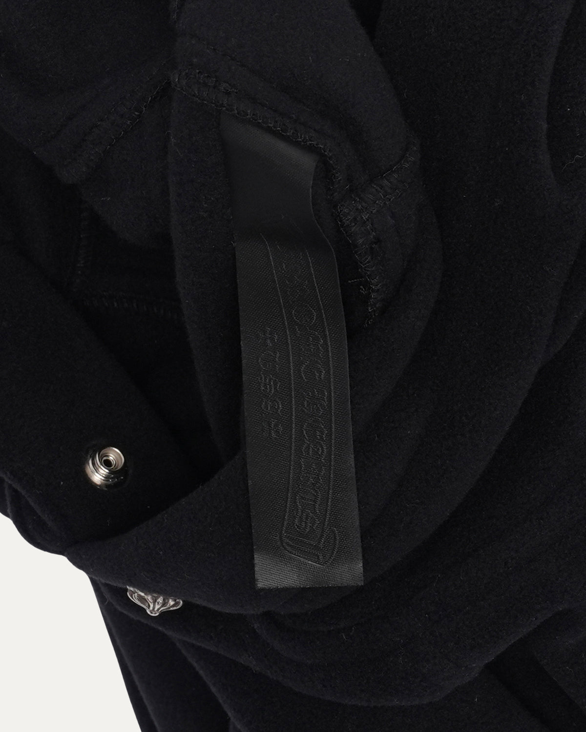 Fleece Plus Cross Patch Hoodie