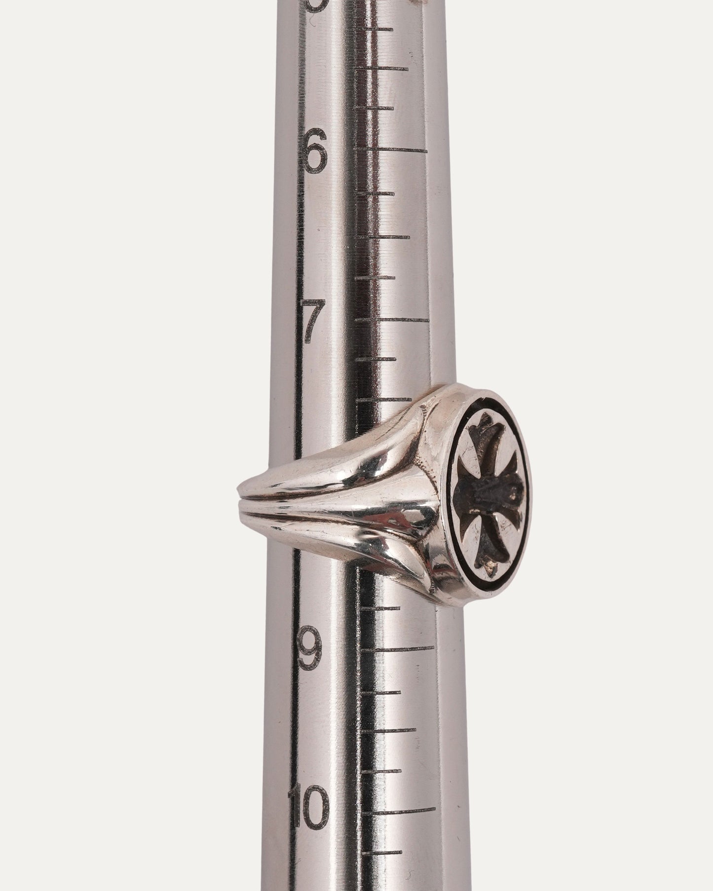 Plus Cross Stamp Ring
