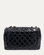 Patent Leather Jumbo Classic Double Flap Bag
