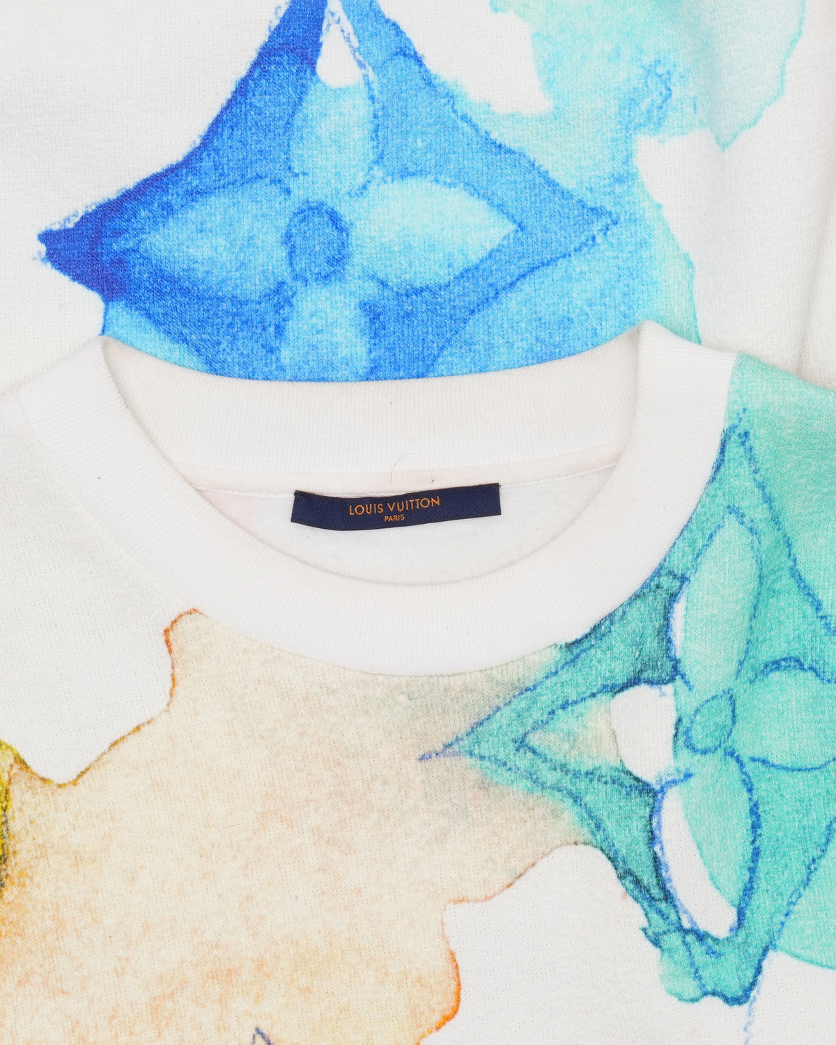 Watercolor Monogram Sweater