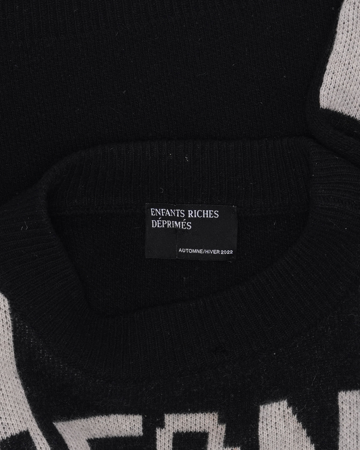 Logo Check Sweater