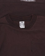 Vintage Wash Multi-Motif Long Sleeve Pocket T-Shirt