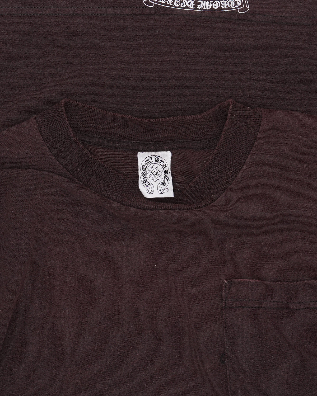 Vintage Wash Multi-Motif Long Sleeve Pocket T-Shirt
