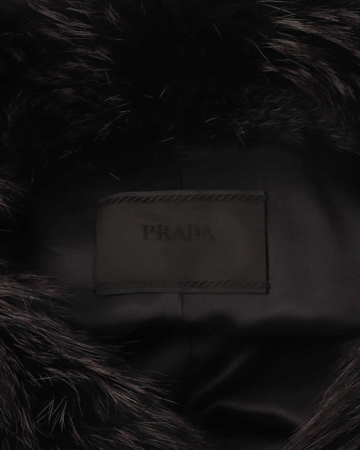 Double Breasted Fox Fur Coat