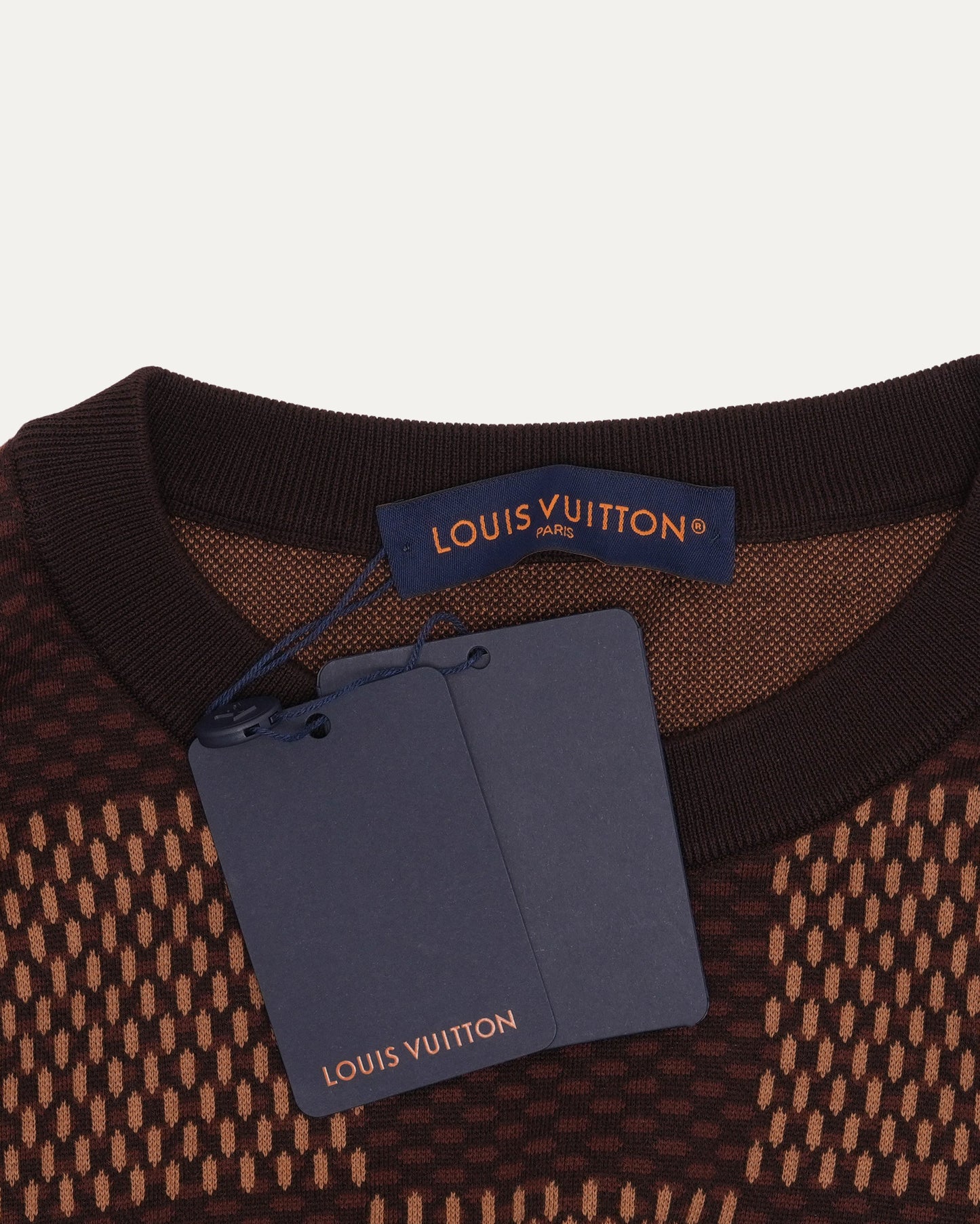 Rhinestone Damier T-Shirt